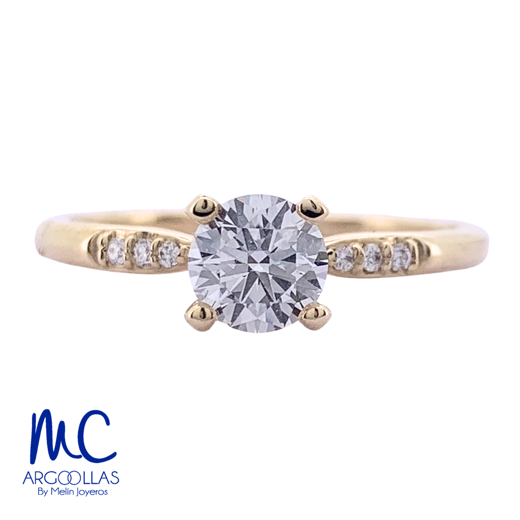ANILLO DE COMPROMISO DIAMANTE DE LABORATORIO - 687588472