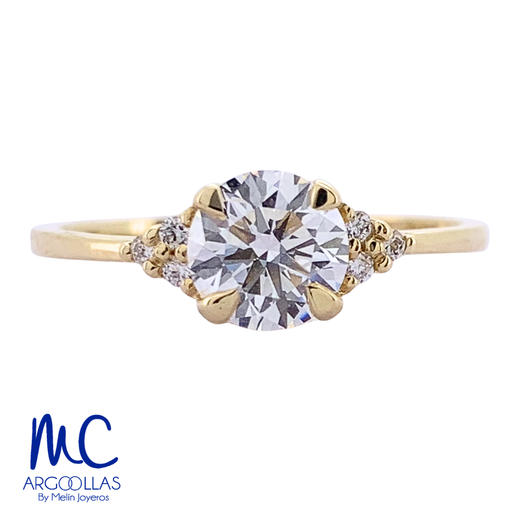 ANILLO DE COMPROMISO DIAMANTE DE LABORATORIO - 720562248