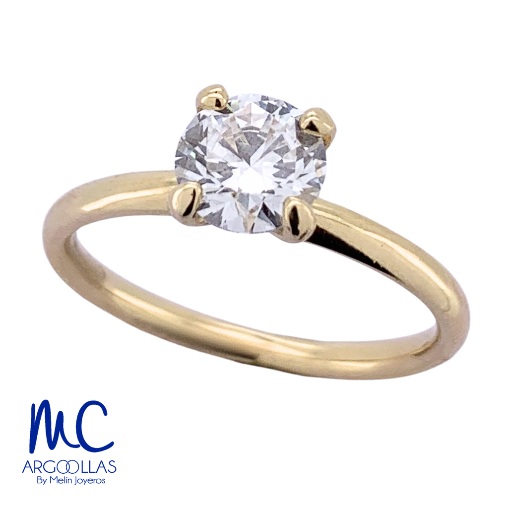 ANILLO DE COMPROMISO DIAMANTE DE LABORATORIO - 694569314