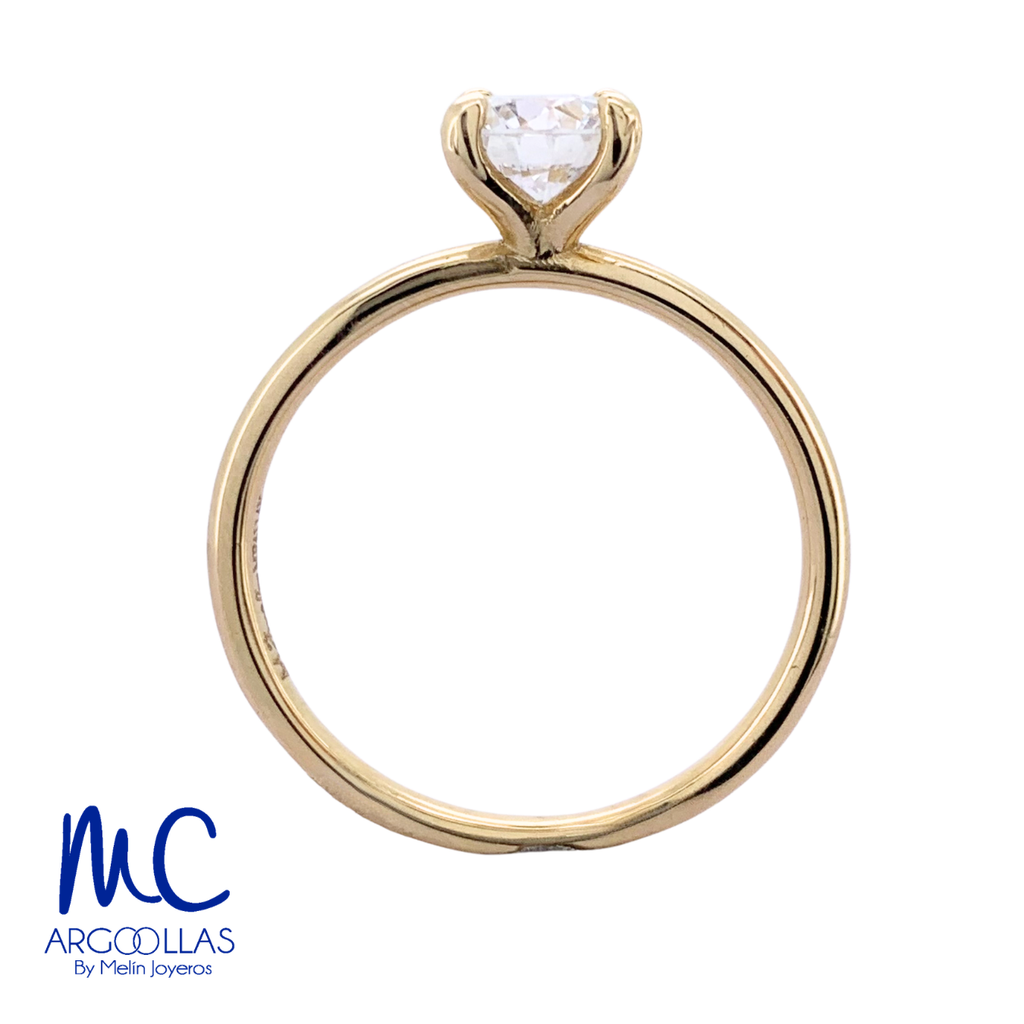 ANILLO DE COMPROMISO DIAMANTE DE LABORATORIO - 694569314