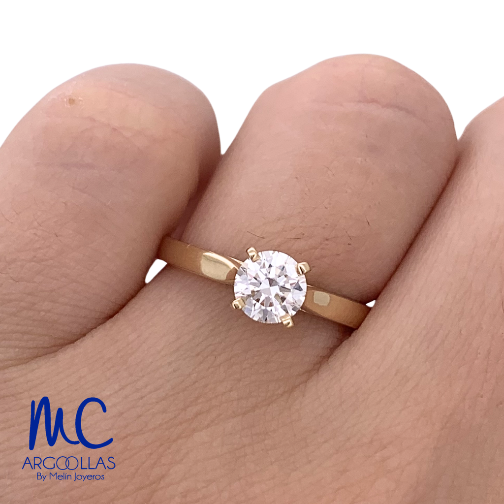 ANILLO DE COMPROMISO DIAMANTE DE LABORATORIO - 680519298