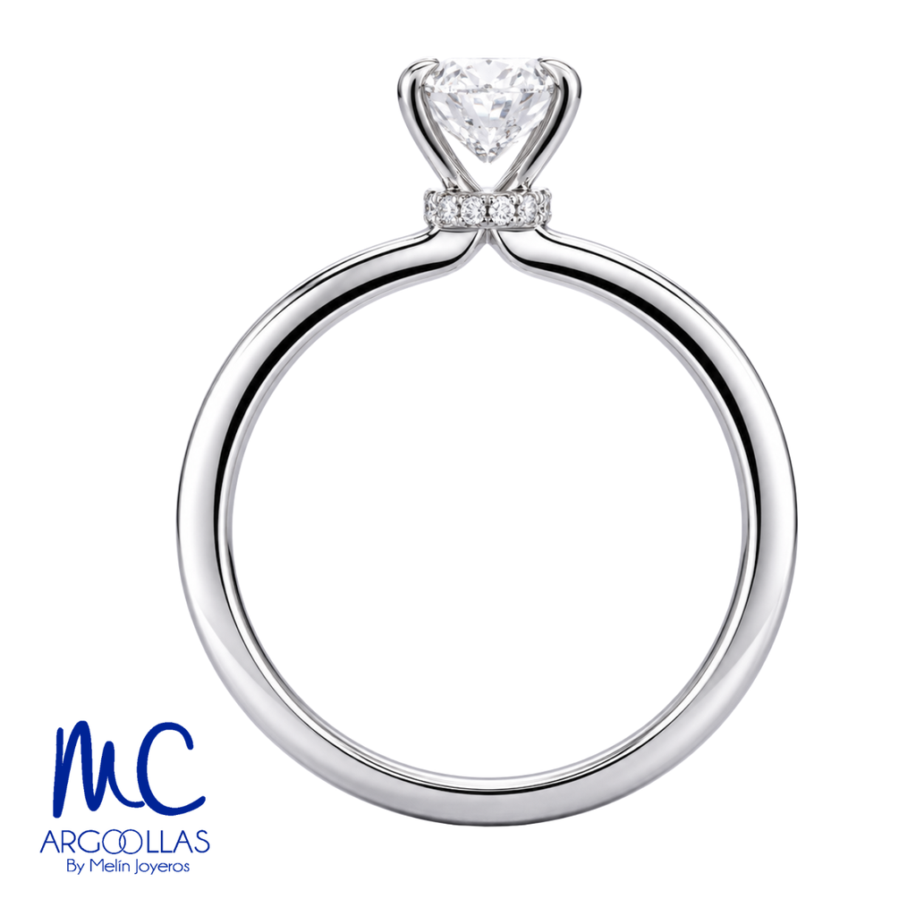 ANILLO DE COMPROMISO DIAMANTE DE LABORATORIO - SPR4985