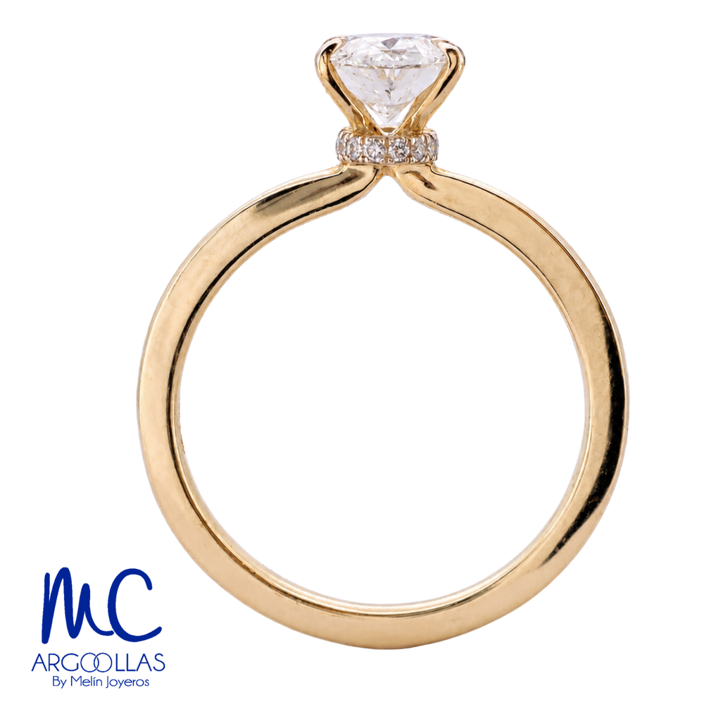 ANILLO DE COMPROMISO DIAMANTE DE LABORATORIO - SPR5369