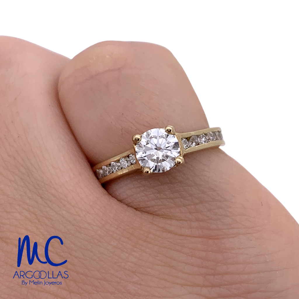 ANILLO DE COMPROMISO DIAMANTE DE LABORATORIO - 689575559
