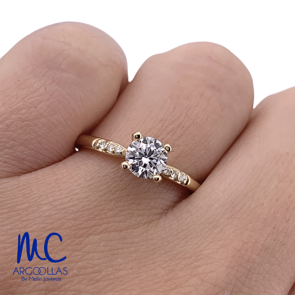 ANILLO DE COMPROMISO DIAMANTE DE LABORATORIO - 687588472