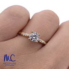 ANILLO DE COMPROMISO DIAMANTE DE LABORATORIO - 687588472