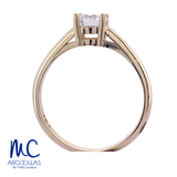 ANILLO DE COMPROMISO DIAMANTE DE LABORATORIO - 674527811