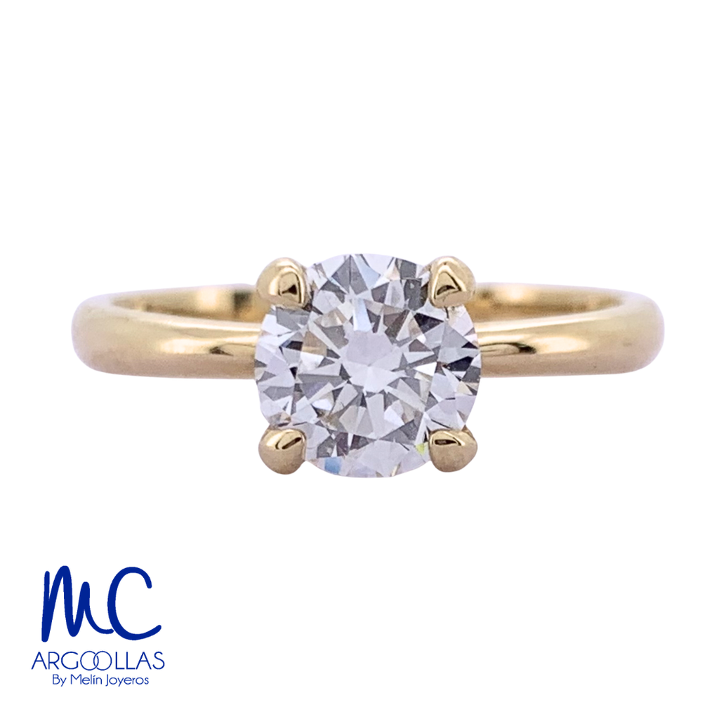 ANILLO DE COMPROMISO DIAMANTE DE LABORATORIO - 695503718