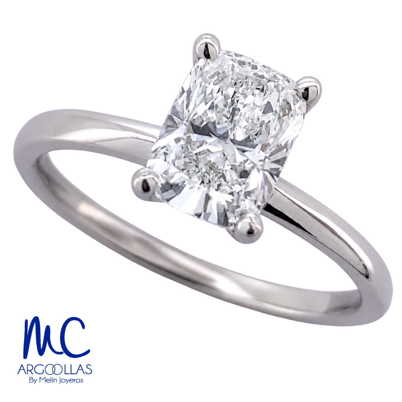 ANILLO DE COMPROMISO DIAMANTE DE LABORATORIO - SPR8001