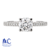 ANILLO DE COMPROMISO DIAMANTE DE LABORATORIO - 671448744
