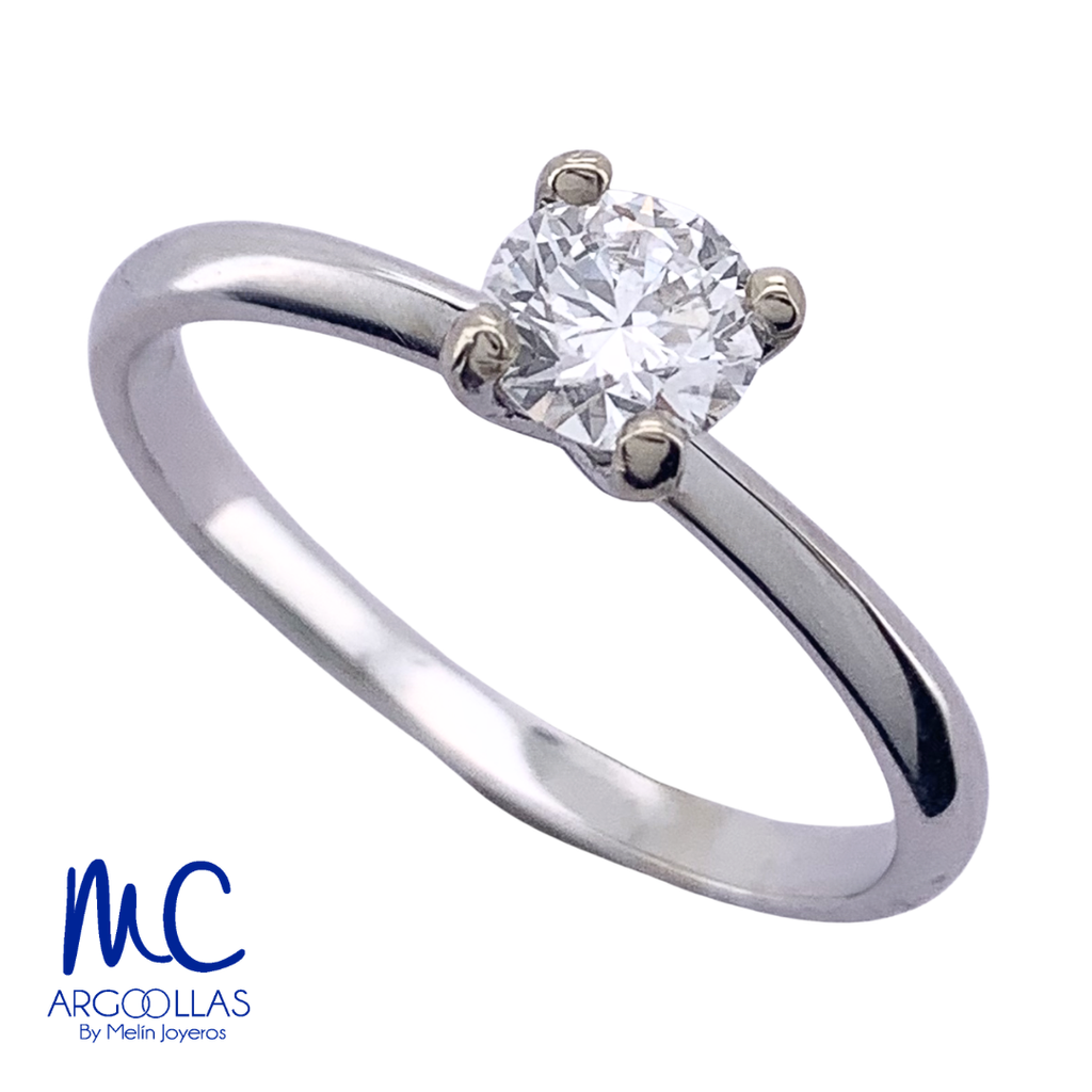 ANILLO DE COMPROMISO DIAMANTE DE LABORATORIO - 618403726
