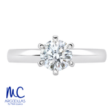 ANILLO DE COMPROMISO DIAMANTE DE LABORATORIO - 638425977
