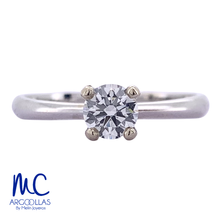 ANILLO DE COMPROMISO DIAMANTE DE LABORATORIO - 618403726