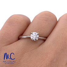 ANILLO DE COMPROMISO DIAMANTE DE LABORATORIO - 618403726