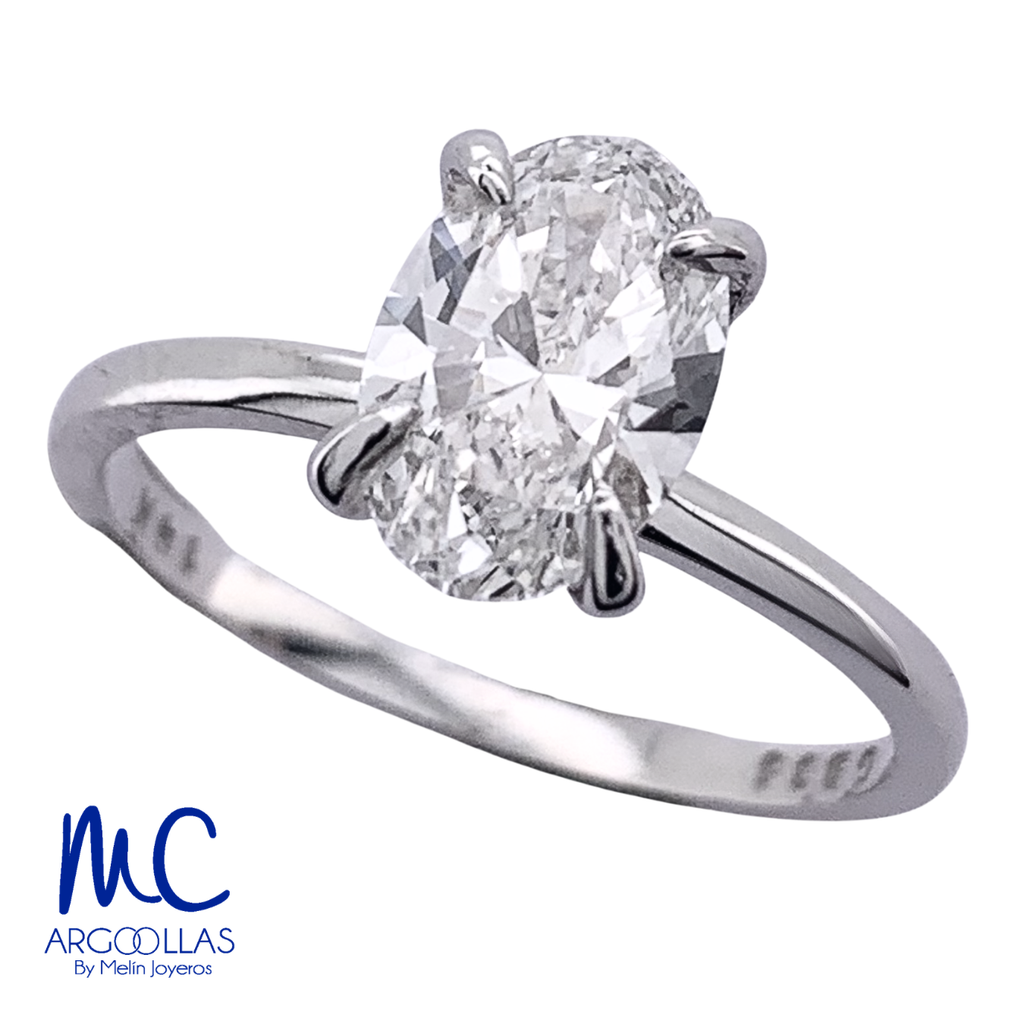 ANILLO DE COMPROMISO DIAMANTE DE LABORATORIO - 735530049
