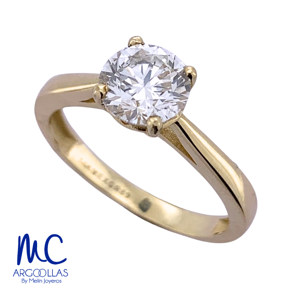 ANILLO DE COMPROMISO DIAMANTE DE LABORATORIO - 691582148