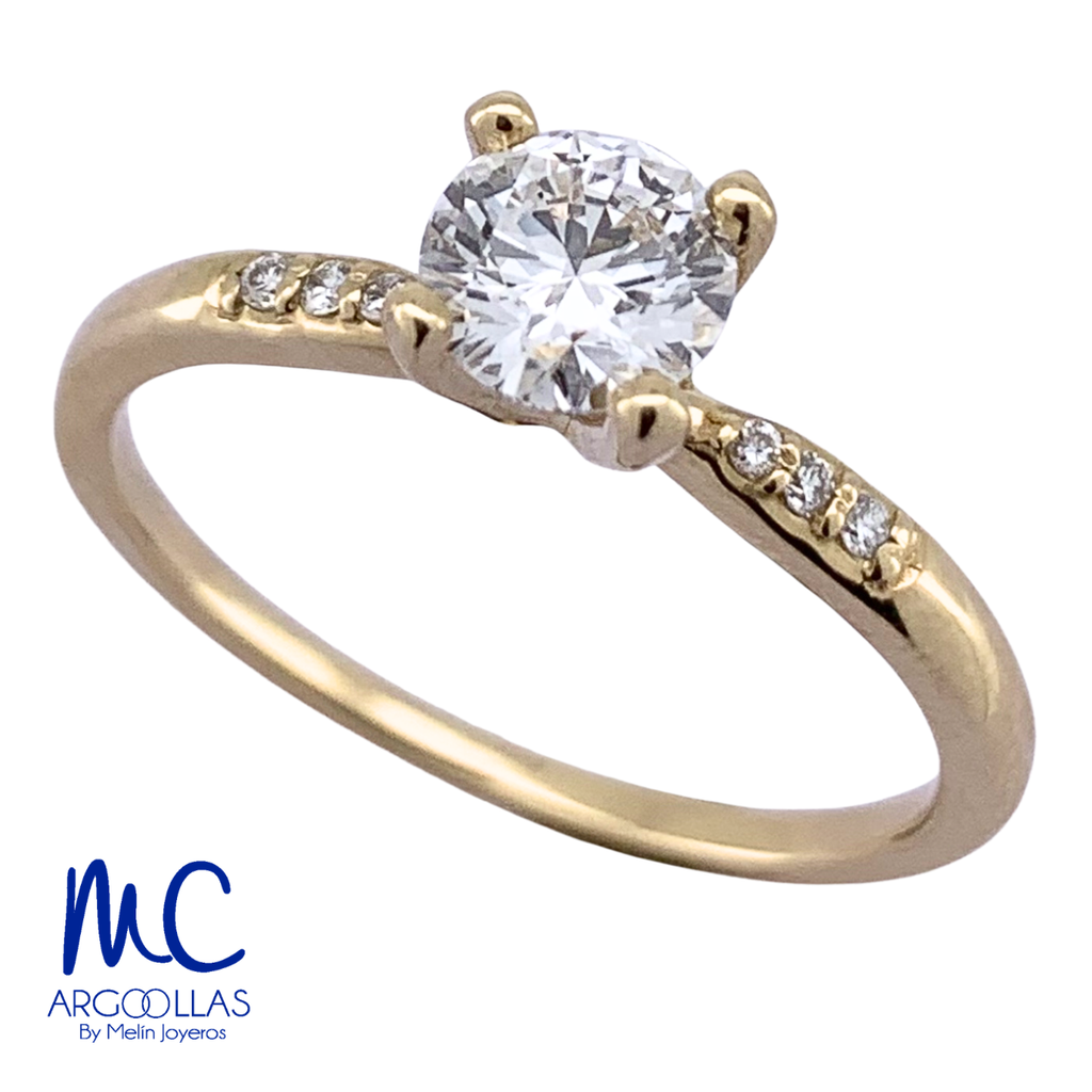 ANILLO DE COMPROMISO DIAMANTE DE LABORATORIO - 687588472