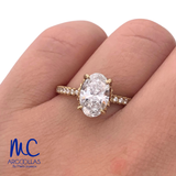 ANILLO DE COMPROMISO DIAMANTE DE LABORATORIO - 735530021
