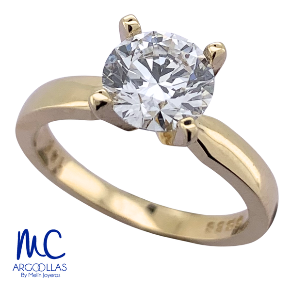 ANILLO DE COMPROMISO DIAMANTE DE LABORATORIO - 680519298