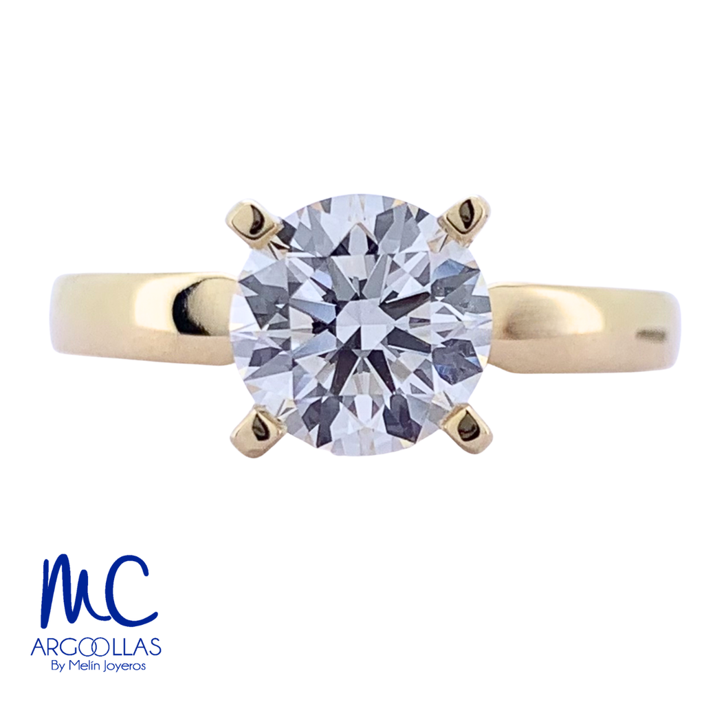 ANILLO DE COMPROMISO DIAMANTE DE LABORATORIO - 680519298