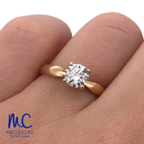 ANILLO DE COMPROMISO DIAMANTE DE LABORATORIO - 676502034