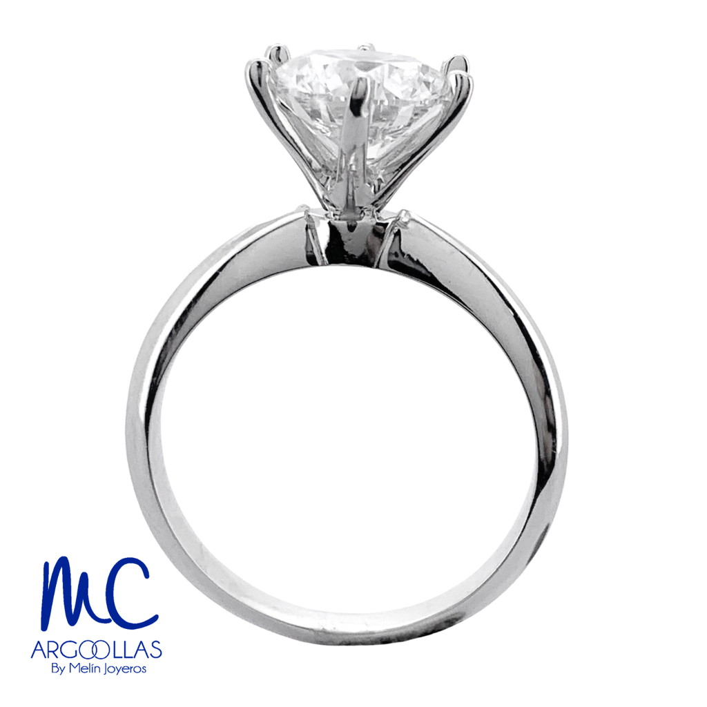 ANILLO DE COMPROMISO DIAMANTE DE LABORATORIO - 660489240