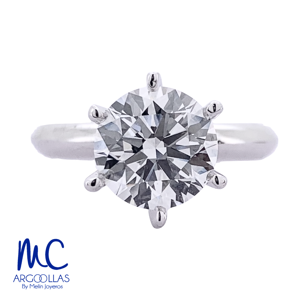 ANILLO DE COMPROMISO DIAMANTE DE LABORATORIO - 660489240