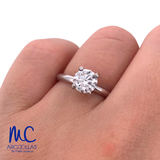 ANILLO DE COMPROMISO DIAMANTE DE LABORATORIO - 627490557