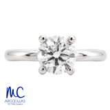 ANILLO DE COMPROMISO DIAMANTE DE LABORATORIO - 627490557