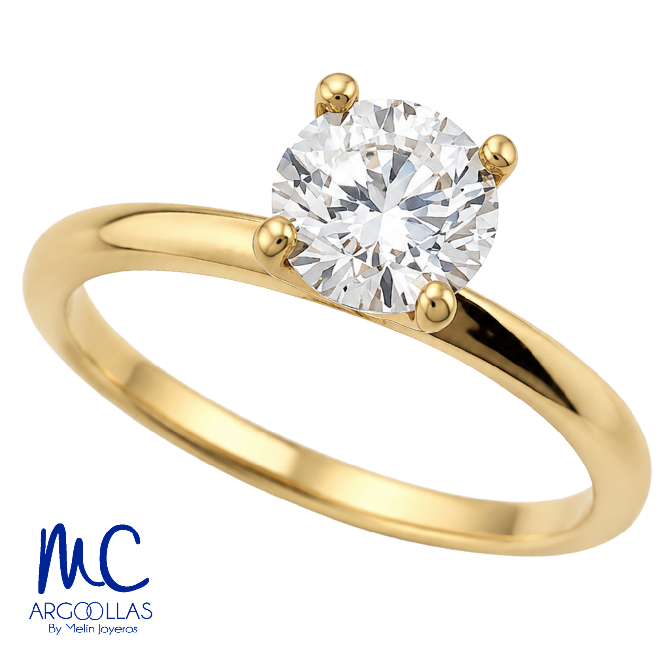 ANILLO DE COMPROMISO DIAMANTE DE LABORATORIO - 627489529