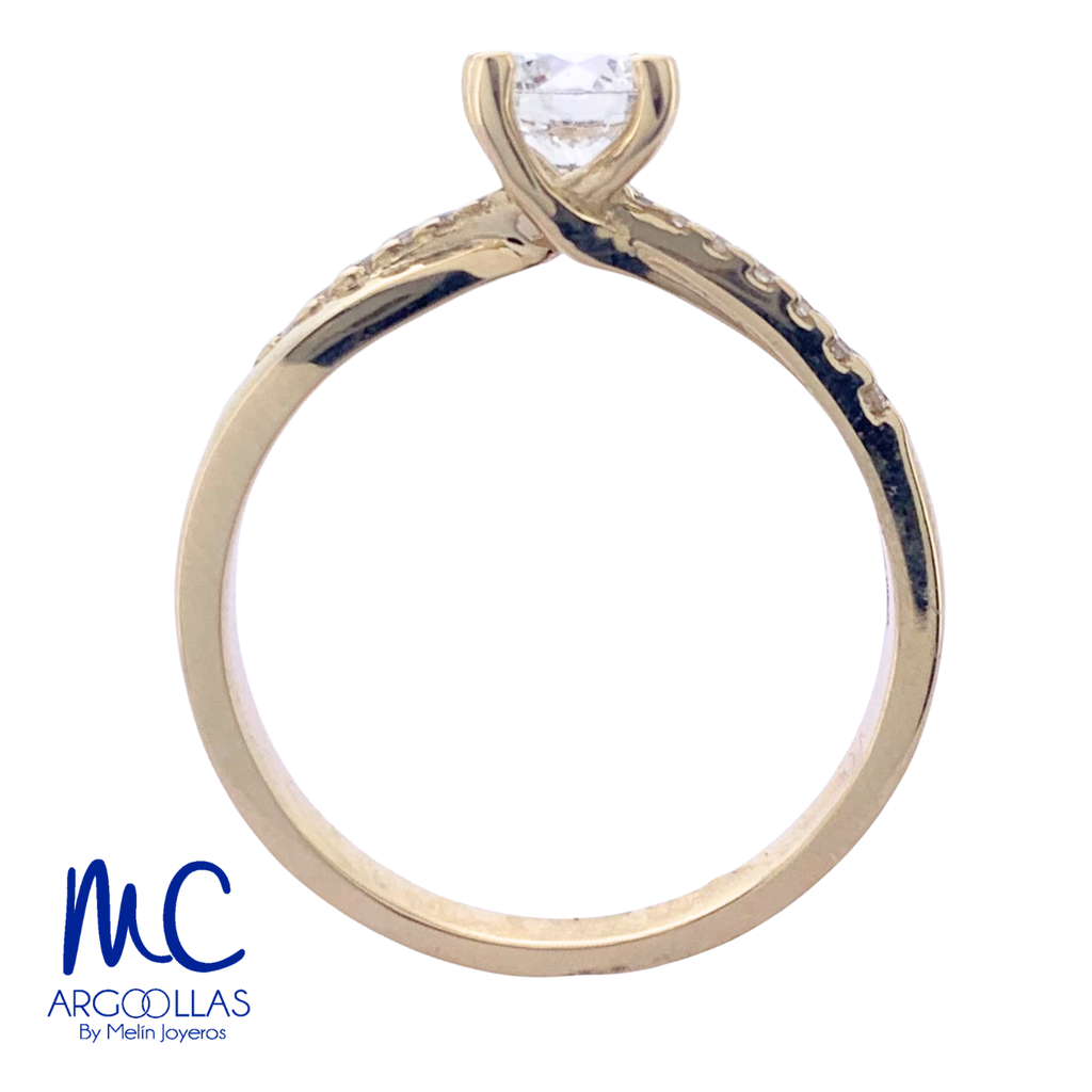 ANILLO DE COMPROMISO DIAMANTE DE LABORATORIO - 687588568