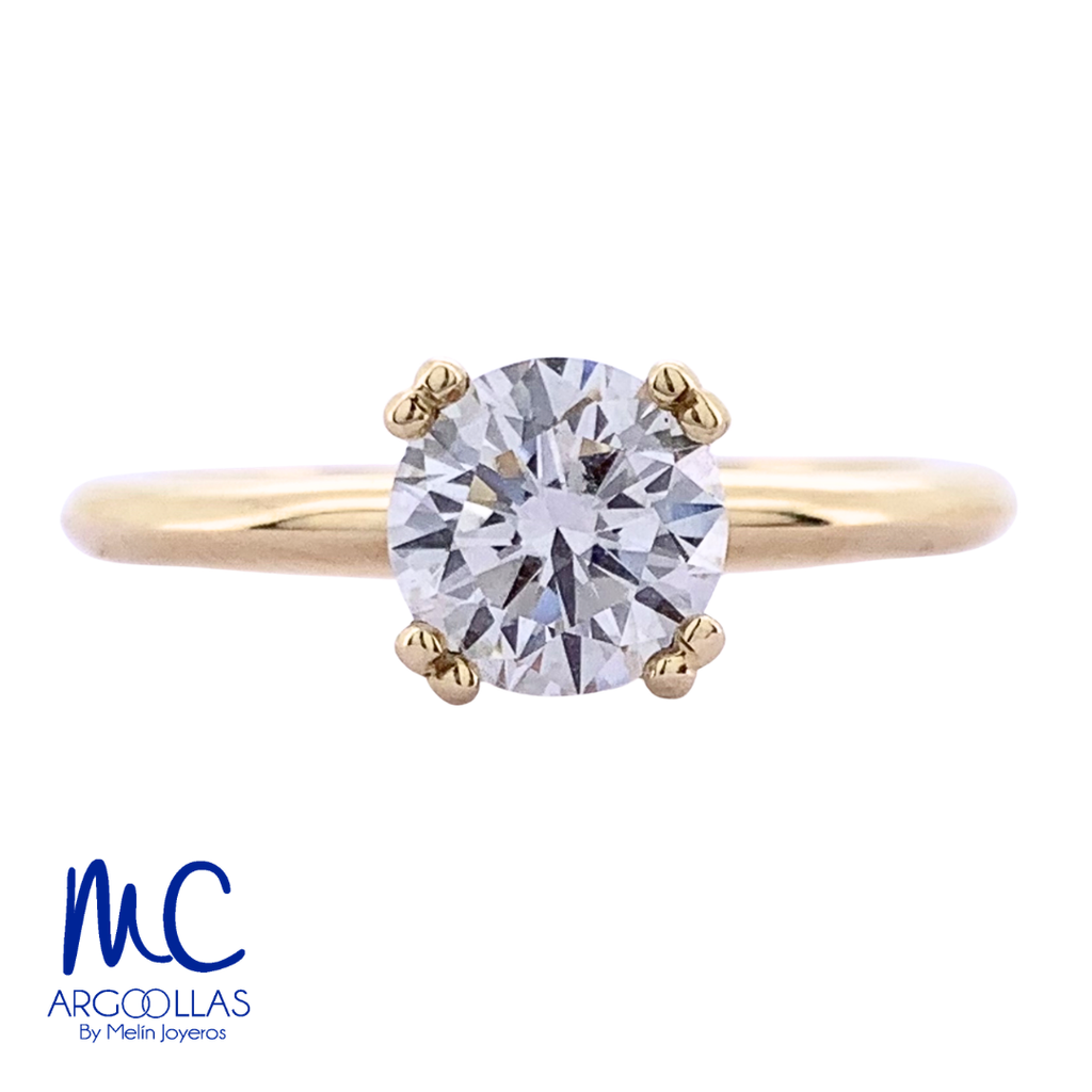 ANILLO DE COMPROMISO DIAMANTE DE LABORATORIO - 694595034