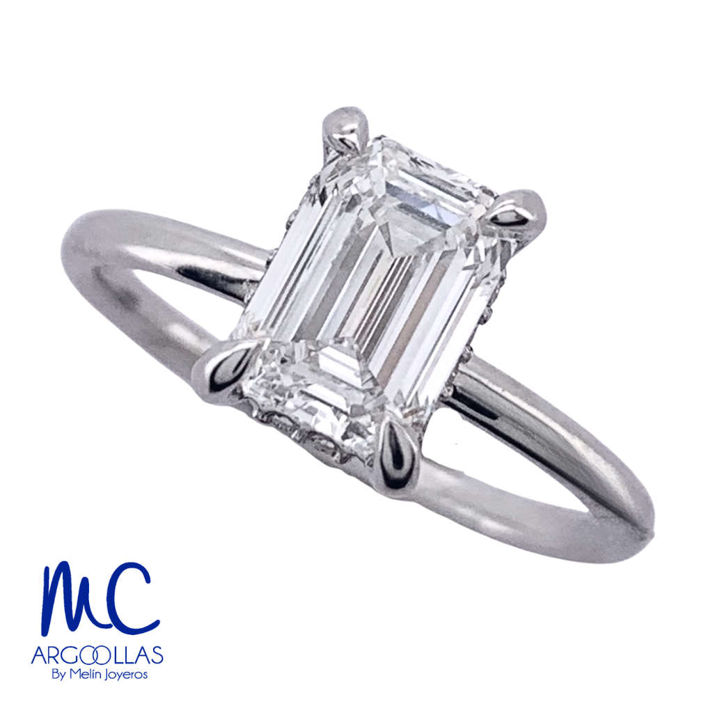 ANILLO DE COMPROMISO DIAMANTE DE LABORATORIO - 655431097