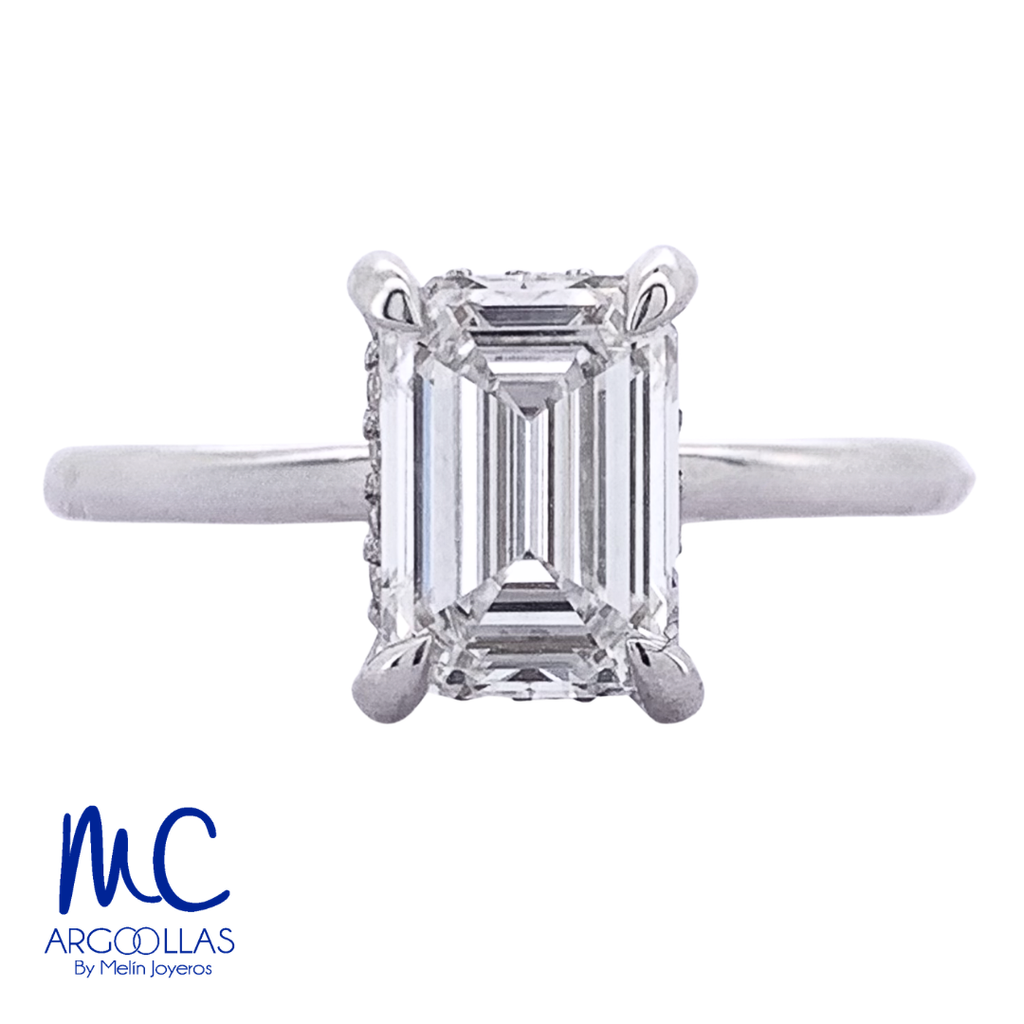 ANILLO DE COMPROMISO DIAMANTE DE LABORATORIO - 655431097
