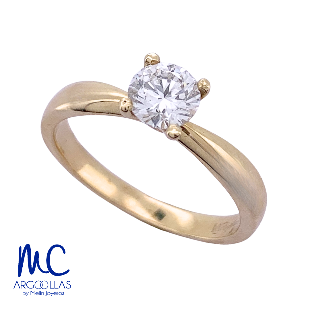 ANILLO DE COMPROMISO DIAMANTE DE LABORATORIO - 625452524