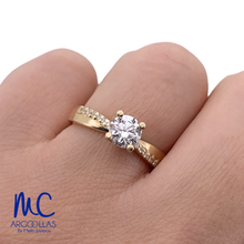 ANILLO DE COMPROMISO DIAMANTE DE LABORATORIO - 687588568