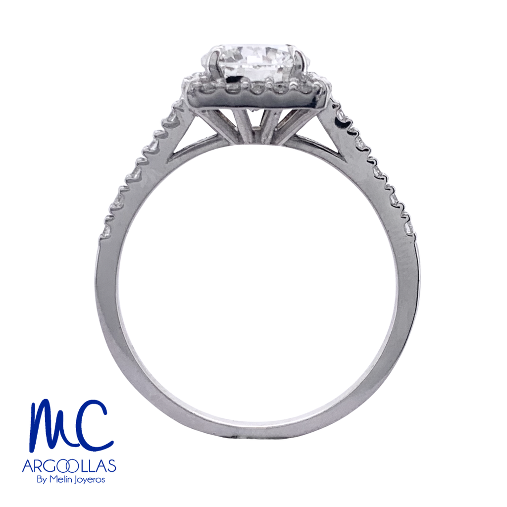 ANILLO DE COMPROMISO DIAMANTE DE LABORATORIO - 695503644