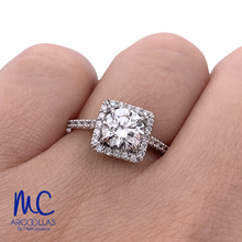 ANILLO DE COMPROMISO DIAMANTE DE LABORATORIO - 695503644