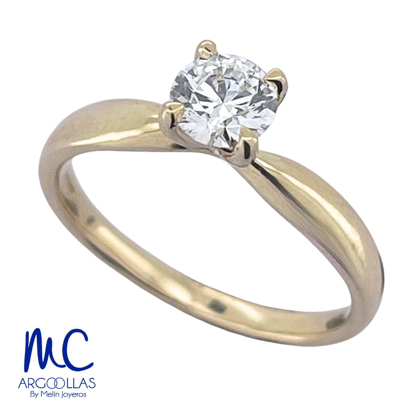 ANILLO DE COMPROMISO DIAMANTE DE LABORATORIO - 619453964