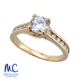 ANILLO DE COMPROMISO DIAMANTE DE LABORATORIO - 632432456