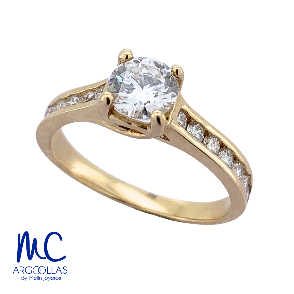 ANILLO DE COMPROMISO DIAMANTE DE LABORATORIO - 689575559