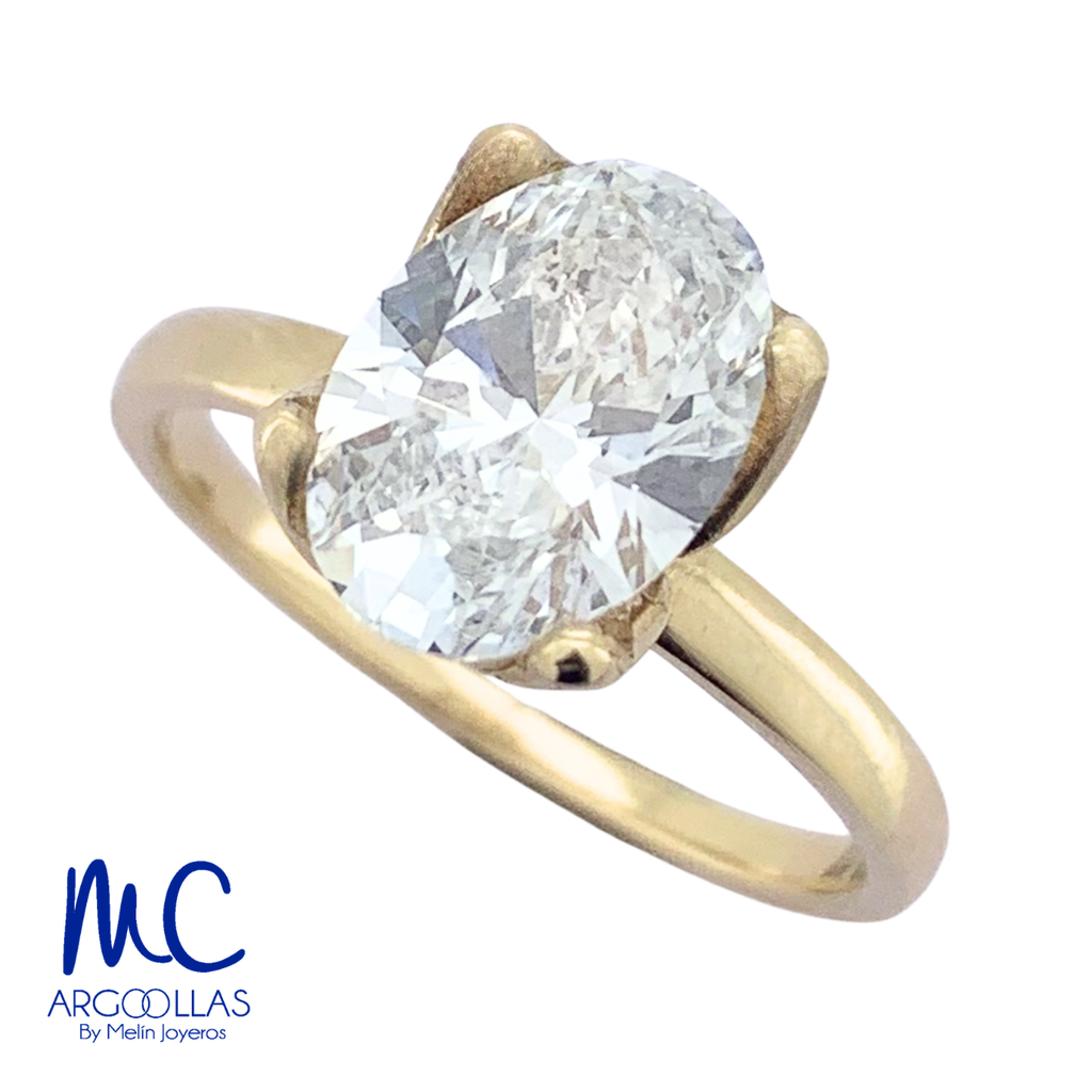 ANILLO DE COMPROMISO DIAMANTE DE LABORATORIO - 644465116