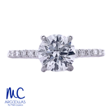 ANILLO DE COMPROMISO DIAMANTE DE LABORATORIO - 678566599