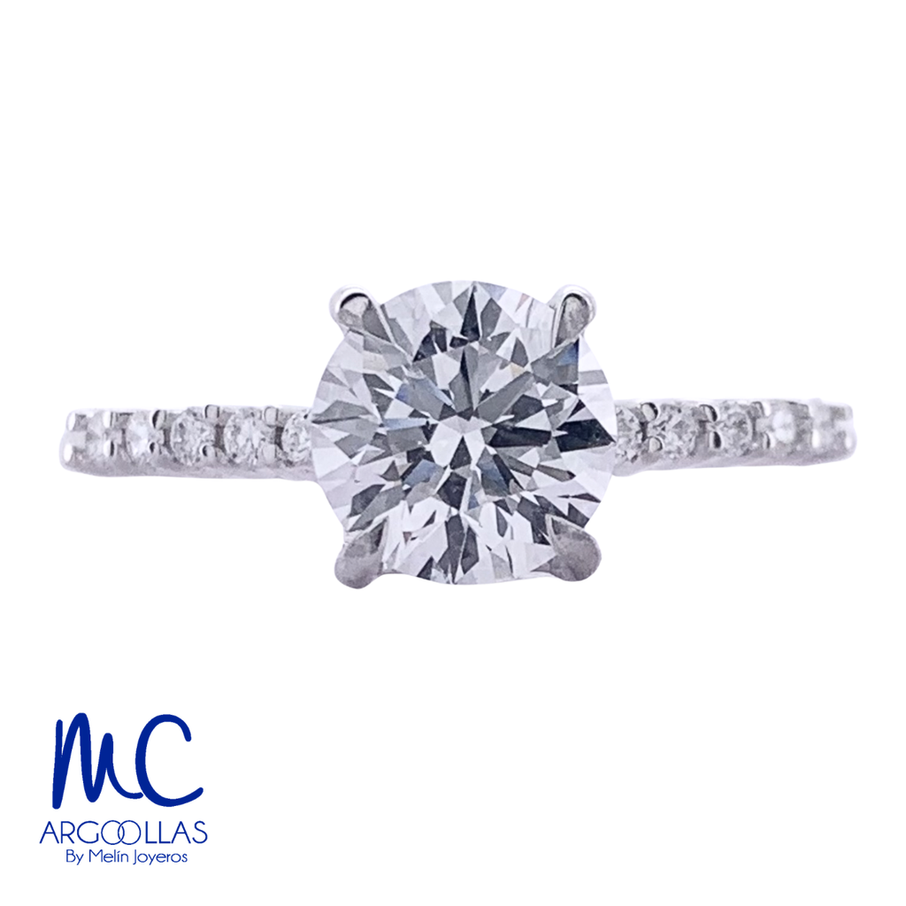 ANILLO DE COMPROMISO DIAMANTE DE LABORATORIO - 678566599