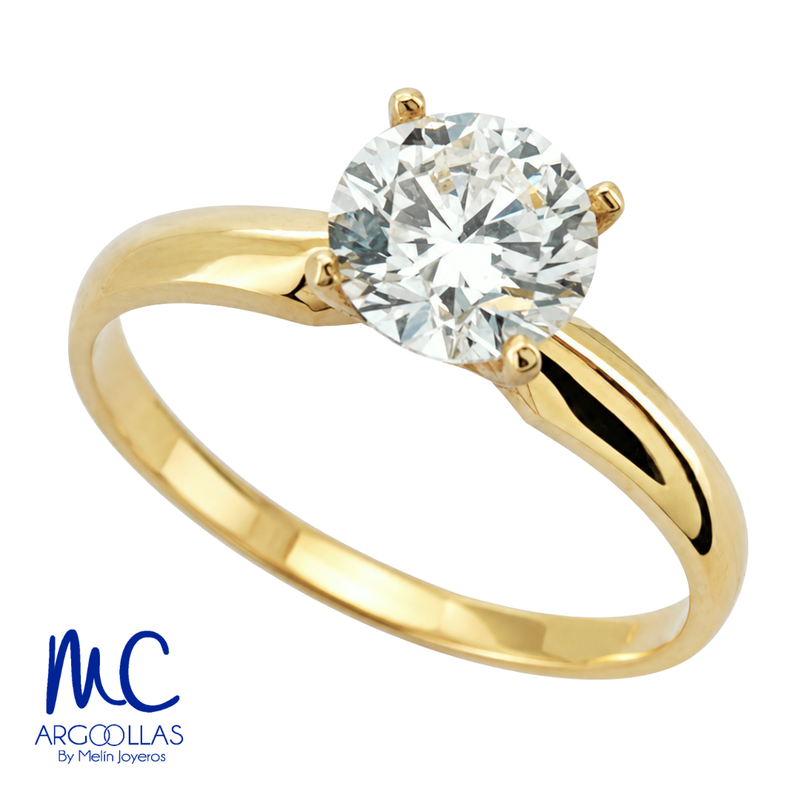 ANILLO DE COMPROMISO DIAMANTE DE LABORATORIO - 629443821