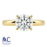 ANILLO DE COMPROMISO DIAMANTE DE LABORATORIO - 629443821