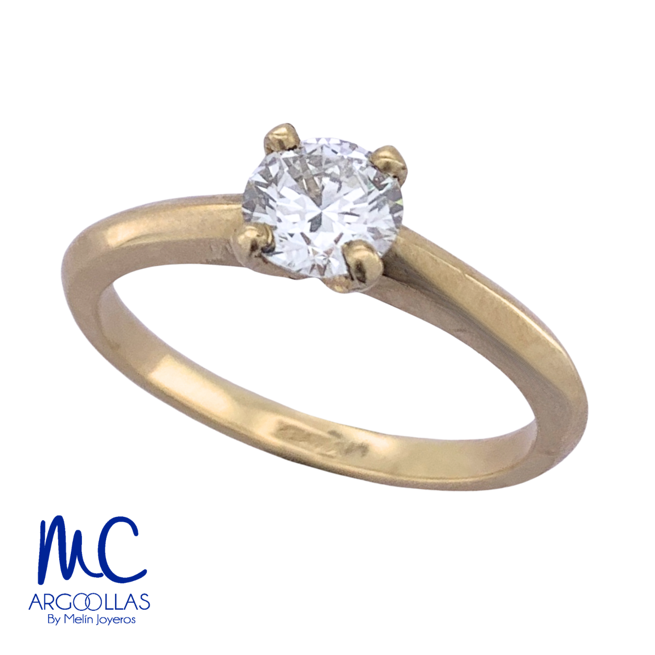 ANILLO DE COMPROMISO DIAMANTE DE LABORATORIO - 578309652