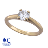 ANILLO DE COMPROMISO DIAMANTE DE LABORATORIO - 578309652