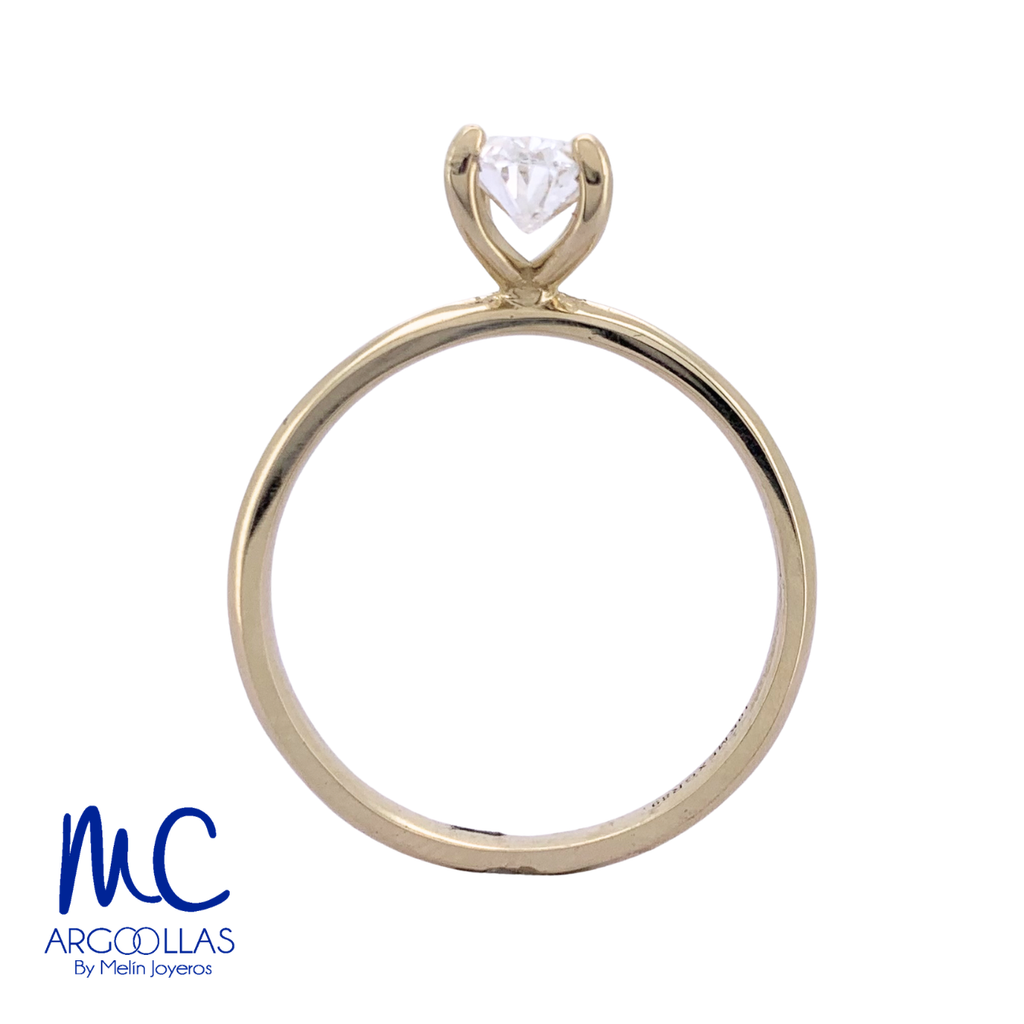 ANILLO DE COMPROMISO DIAMANTE DE LABORATORIO - 723564529