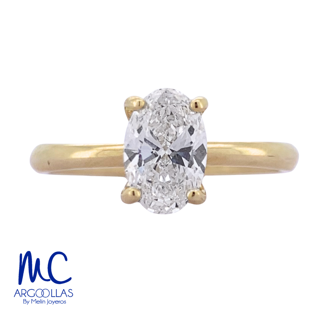 ANILLO DE COMPROMISO DIAMANTE DE LABORATORIO - 723564529